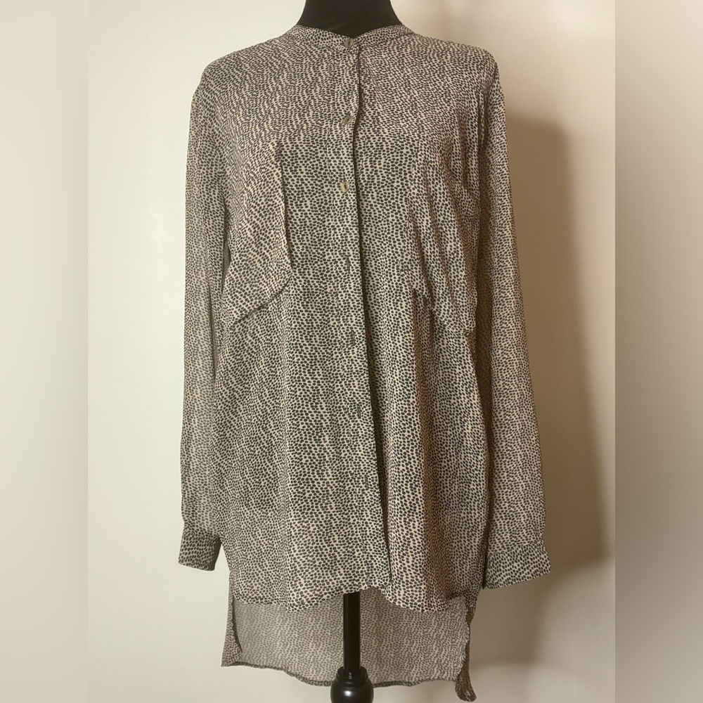 MinkPink sheer blouse.
